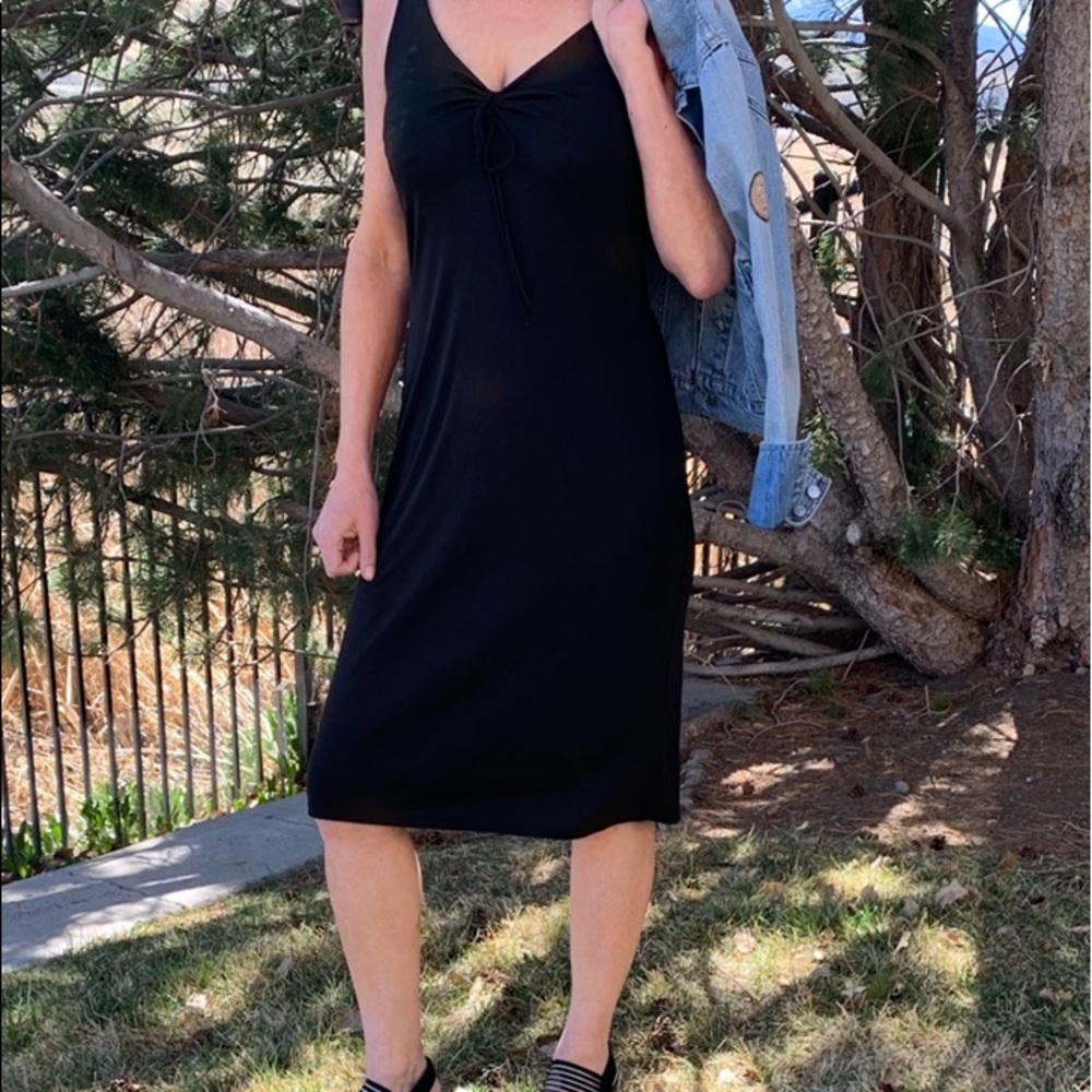 Banana Republic Little Black Dress - Midi - Size S